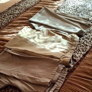 Men's Casual Pants - Beige and Khaki